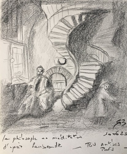 Philosophe méditation - le,