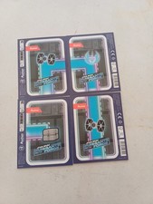 Lot de 4 pochettes de cartes Auchan 2025 Star Wars puissante est la force