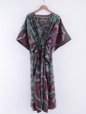 Unique robe maxi - maxi, soie