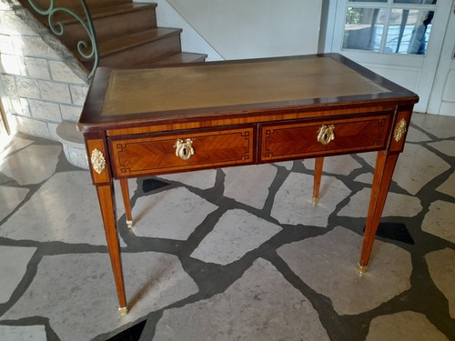 Bureau plat epoque louis xvi - plat,