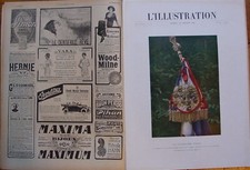 L'ILLUSTRATION 3907 DU 19/1/1918 FOURRAGERE LEGION ETRANGERE - RUSSIE MOSCOU