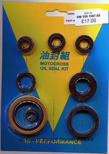 Kit De Joint D'Huile Moteur Suzuki RM250 RM 250 1987 À 1988 Mitaka 133