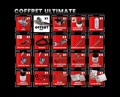 Coffret ultimate aero - ultimate, (2)aero