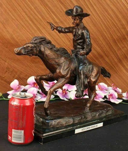 Signée cowboy remington - signée,
