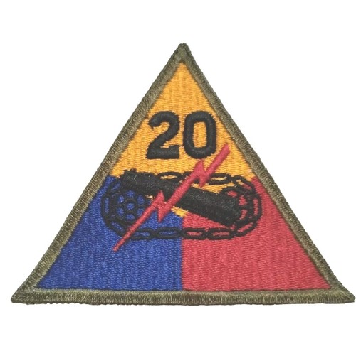 Patch 20th armored division - patch,