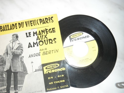 Disque 45t andre bertin la - andre,