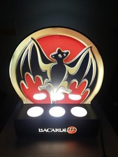 Enseigne Bistrot,Présentoir à bouteilles lumineux Bacardi Rare