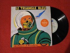 Disque vinyle Tintin Le triangle bleu 33 tr
