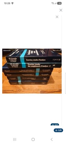 Lot tomes cours - 8, exercices