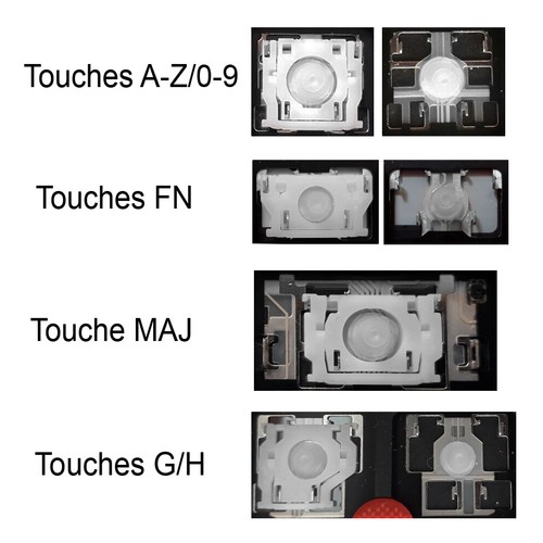 Touche clavier pour lenovo - de,