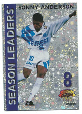 @ 1 CARTE Official Football Cards 1995 SONNY ANDERSON SEASON LEADERS SL 07 @