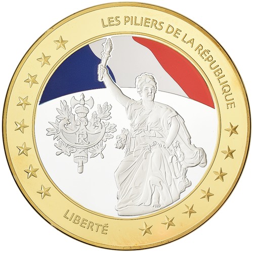 France médaille les piliers - médaille,,