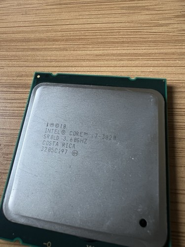 Intel core 3820 6ghz - i7, 3.6ghz