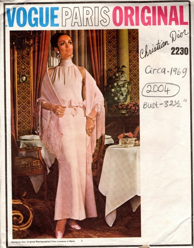 1969 patron couture - patron,