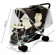 Housse Pluie Poussette Double
