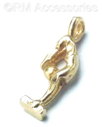 Gymnast beam charm - gymnast,