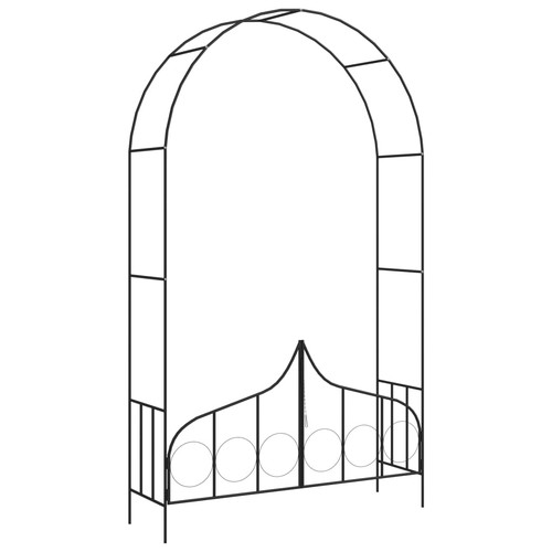 Voûte jardin avec - jardin, portail