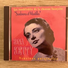 Rina Ketty | Sombreros Et Mantilles - Les Inoubliables | Cd Bon État