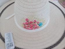chapeau d'été paille femme