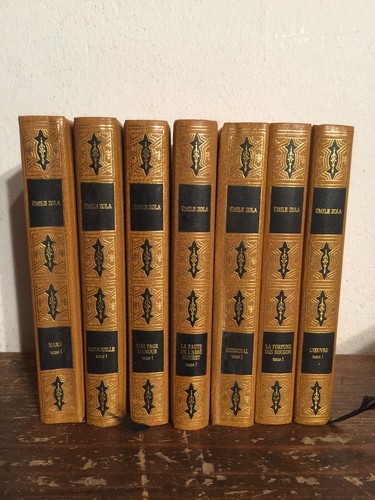 Emile zola œuvres tome lot - 1,
