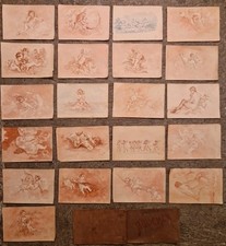 Bel Ensemble De 21 Dessins