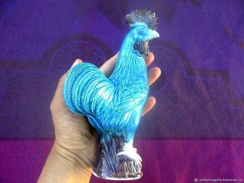 Figurine ancienne coq - figurine,