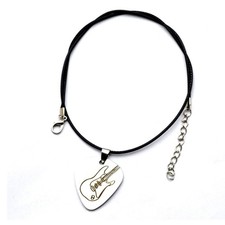  Pendentif Guitare Collier