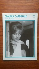 CLAUDIA CARDINALE  fiche cinéma carte lobby card actor movie 1992 