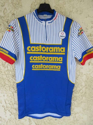 Maillot cycliste castorama - maillot,
