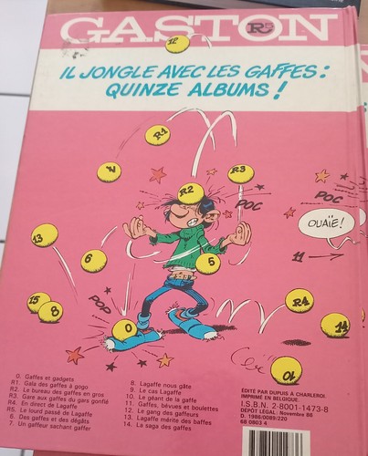 Gaston lagaffe - bd,
