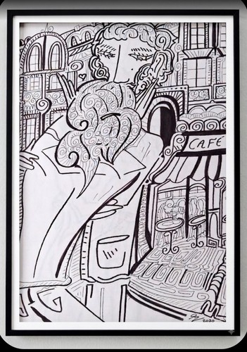 Dessin artiste coté - artiste,
