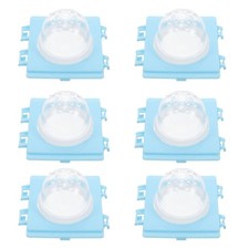  Lot de 6 connecteurs de cage pour hamster, pièces de rechange pour tunnel de