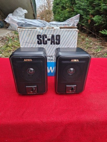 Paire enceintes vintage aiwa - paire, d