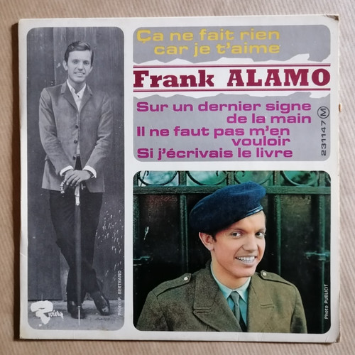 Frank alamo ça fait rien - frank, ne