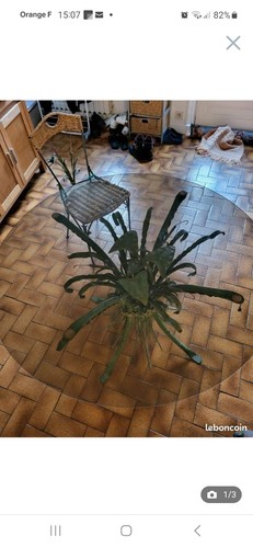Table fer forgé - table,