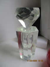 Flacon vide en verre? cristal