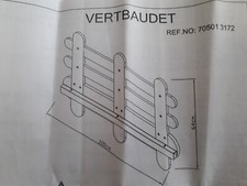 Barrière de lit NEUVE Vertbaudet en bois laqué blanc