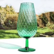 Grand vase / verre italien