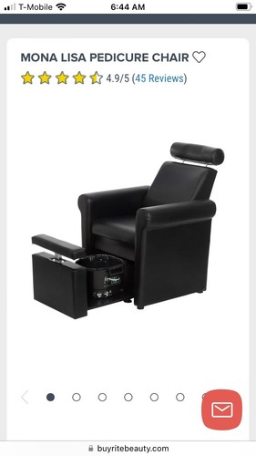 Mona lisa pedicure chair - pedicure,