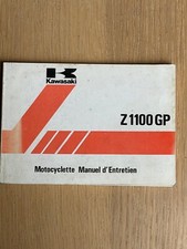 MANUEL D'ENTRETIEN KAWASAKI Z1100GP Z1100 B2-B3 EN FRANÇAIS Réf: 99922-1151-01