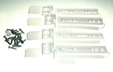 Set de 4 glissières de porte