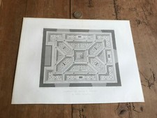 gravure ancienne architecte