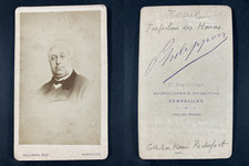 Philippon, Versailles, Ephrem Houël, inspecteur des haras Vintage albumen print.