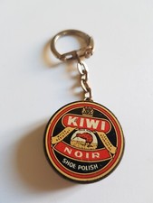 Porte clés - Keychain - Miniature Boîte Cirage Noir KIWI Sixties