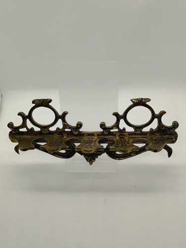 Antique brass pipe - 4, wall