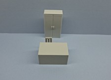 1/43 lot chaise bureau et