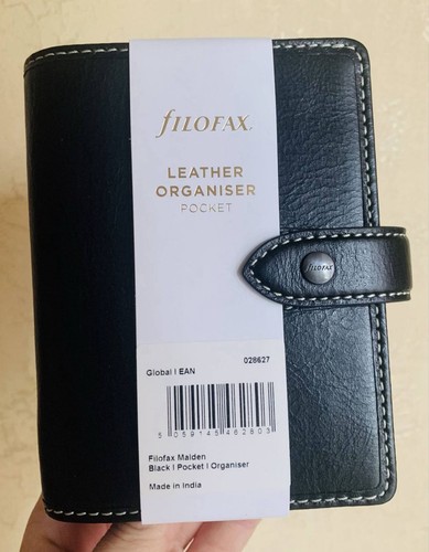 Filofax pocket malden - malden, black