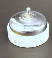 Ancien interrupteur porcelaine