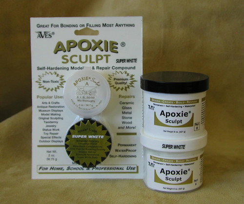 Aves apoxie sculpt super - apoxie, white