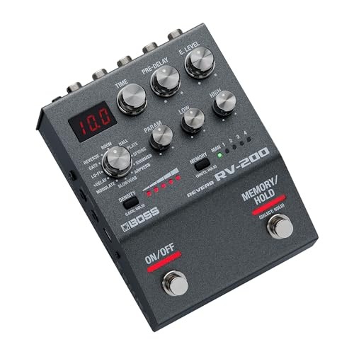 Pédale guitare boss 200 - boss, rv-200